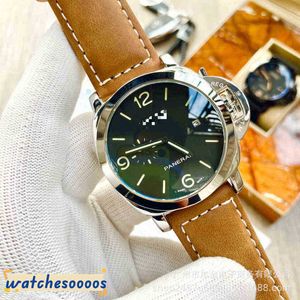 Mode herenhorloges luxe horloges voor mechanische Nahai Belt Pane -serie mode stoere man grote dial polshorloges stijl