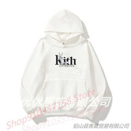 Fashion Men's Wear Kitt Anime Rabbit Alphabet Sweater de sudadera con capucha estampada Fashion Sweater