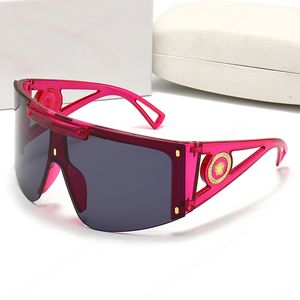 Gafas de sol de moda Gafas de sol Sol con gafas de sol Beach Sun Visor Diseñador de lentes de sol al aire libre UV400 Goggle para mujer 6 Color Opcional 2024 000