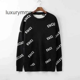 Mode Hommes Pulls Sweats à capuche Nouveau balenciiaga Designer Pull femmes Pull pulls Col rond pull Lettre broderie mujer Sweat-shirt Survêtements Pu 0DZD