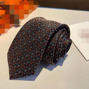 Mode hommes cravates mode soie cravate 100% lettre de créateur cravate Jacquard classique tissé à la main cravate pour hommes mariage décontracté et affaires cravates avec boîte d'origine