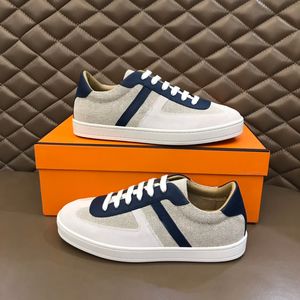 Fashion Men Trail Casuals schoenen Classic Dikke bodem lopende sneakers Italië delicate elastische band lage tops mesh lederen designer Run Walk Casual Trainers Box EU 38-45