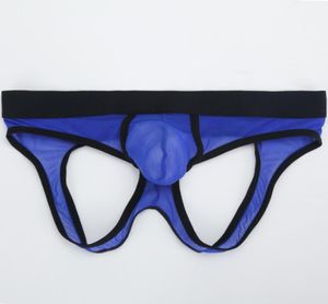 Fashion Men Underbants sexy transparante bokser -slips voor man Wholer 1913Sh7750156