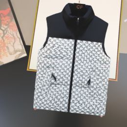 Mode hommes gilet en coton gilet conceptions hommes et femmes sans manches veste bouffante automne hiver manteaux décontractés couples gilets garder au chaud manteau grande taille M-3xl # 01