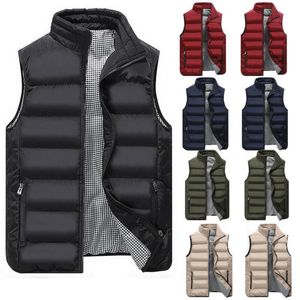 Heren Vesten Mode Mannen Vest Winter Body Warmer Mouwloze vest Footing Fishing Jacket Tank Top Streetwear