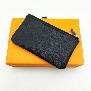 Fashion Men Women Controleer geruite stijlontwerper Coin Purse klassiek Lady Kids kleine luxe pounch sleutel portemonnee mini -portemonnee met box232c