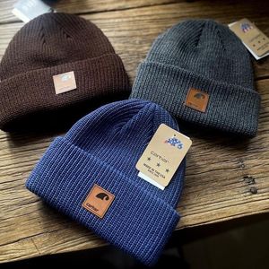 Mode Mannen Vrouwen Designer Brimless Hoed Wollen Vintage Gebreide Muts Beanie Streetwear Winter Cap