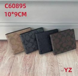 Mode Hommes Femmes Sacs à main Luxurys Designers Portefeuille Sacs Zipper ZIPPY 60895 Carte Coin Porte-clés Porte-monnaie Portefeuilles en cuir Sac à main Sac à bandoulière 4 couleurs Fold Hommes Portefeuille