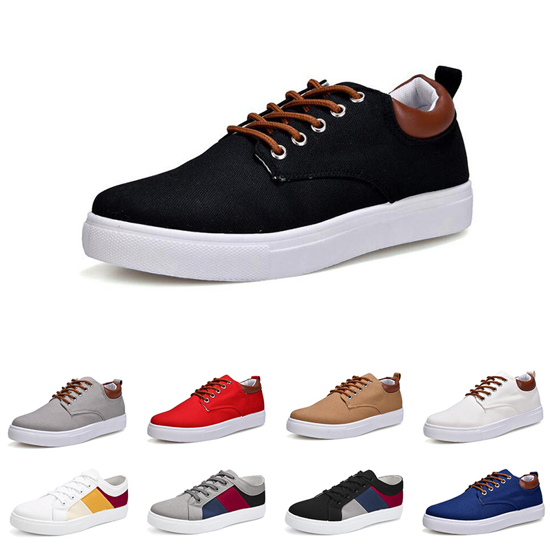 fashion men women shoes black white light blue green grey fabric Lace up shoes comfortable breathable spring fall trainers sports sneakers outdoor shoes34