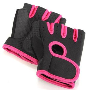 Fashion-Hommes Femmes Sports Gym Glove Glove Fitness Effections d'entraînement Corps Bâtiment Poids Poids Gants de levage Demi doigts