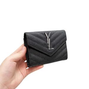 Fashion Men Dames Designer Bags Wallets Luxury merk kaarthouder Casual munt pocket heren portemonnee kleine tassen kaarthouder voor vrouwen goud zwarte standaard portemonnee p2210022