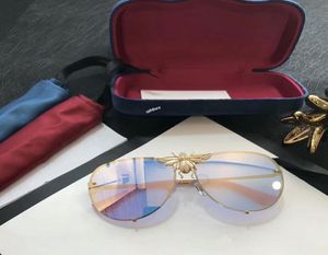 Lunettes de soleil d'attitude de la mode pour hommes pour hommes buffles verres de corne 2020 taches sans bordure vintage lunettes de lunettes Gold Silver Metal6513553