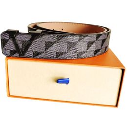Ceintures de mode pour hommes grande boucle ceinture de créateur en cuir véritable pour femmes avec boîte plus szie256x