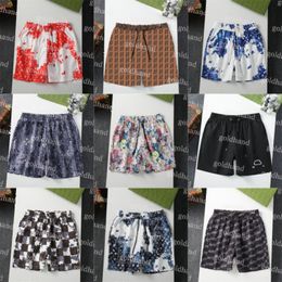 Fashion Mens Board Shorts New Hawaiian Flower Shorts Designer Séchage rapide Shorts de bain de plage Trunks