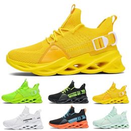 Mode Mens Ademend Womens Loopschoenen B25 Driepersoons Zwart Wit Groen Schoen Outdoor Mannen Dames Designer Sneakers Sporttrainers Grootte