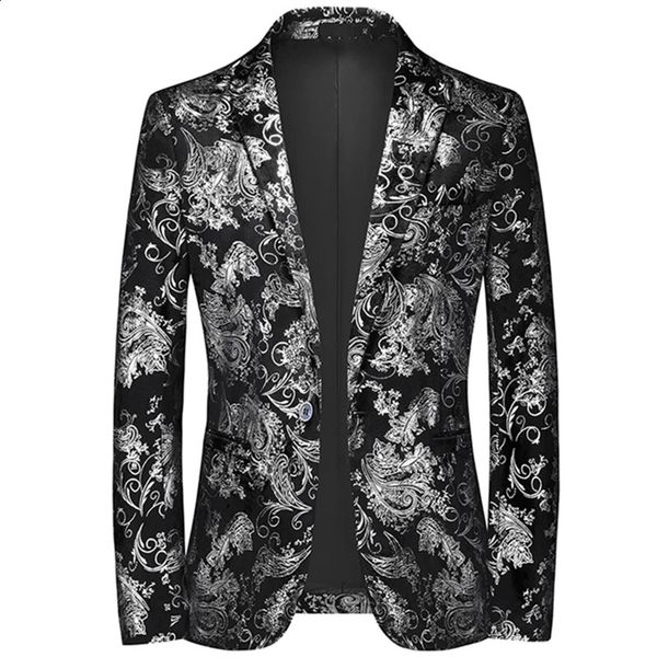 Moda para hombre Casual Boutique Business Bronceado Diseño Traje de vestir de noche / Hombre Slim Fit Blazers Chaqueta Abrigo 240318