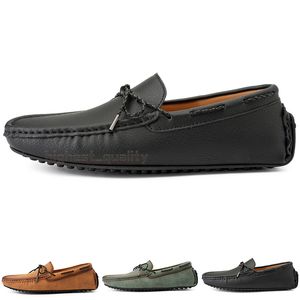 Mode Hommes Casual Chaussures Conduire Confortable Respirant Quotidien Hommes En Cuir Gommage Cent Loisirs Noir Slip Sur Homme Paresseux Surchaussures Baskets Jogging Marche Chaussure A027