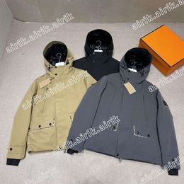 Mode Hommes Designer Vestes À Manches Longues Coupe-Vent Windrunner Hommes Pleine Fermeture À Glissière Coupe-Vent Veste Imperméable À Capuche Trench Manteaux Vêtements Survêtements