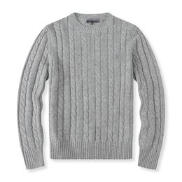 Moda para hombre Diseñador Polo Suéter Lana Ralph Camisa Cálido Jersey Slim Fit Punto Lauren Jumper Sudadera de algodón de alta calidad