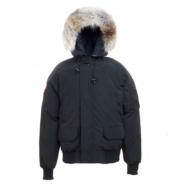 Diseñador para hombre Parkas de plumón Abrigos de invierno 6 colores Prendas de abrigo de marca Acanalado Manga larga Ropa de abrigo con capucha Cazadoras con pieles