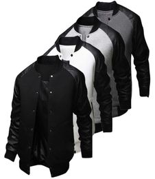 Fashion Mens Fall American Style Varsity Baseball Letterman College University Jacket Coat MXXL 5977963