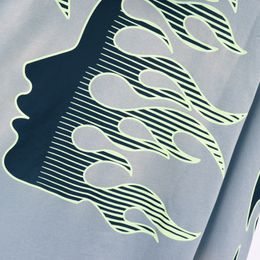 Moda para hombre Diseñador de lujo Hombres Jersey de alta calidad Hellstar Blue Yoga Hoodios Impresión de manga larga Calle Hip-hop Ropa Versión correcta 066