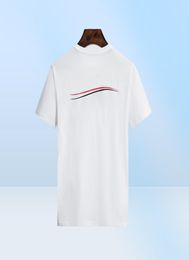 Модная мужская рубашка-поло, дизайнерская высококачественная летняя рубашка с коротким рукавом из чистого хлопка, роскошная мужская одежда с монограммой, размер m3xl jhi8978113