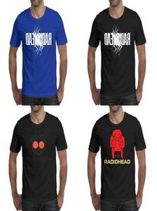 Fashion Mens Printing Radiohead Amnésiac Nuevos álbumes T camisa Negra Funny Fun