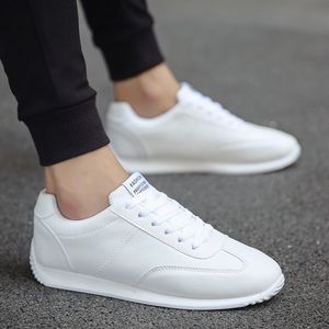 Mode Hommes Pure White Color Casual Chaussure Sneakers Hommes Femmes Date Running Gear Discount Usine Vente Directe # 619