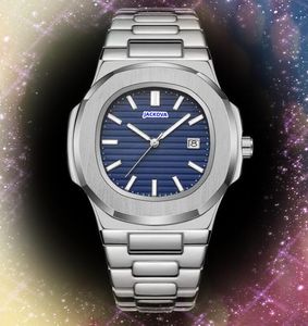 Fashion Mens set Auger Watches Auto Date Clock Japan Quartz Mouvement de quartz complet Date de jour en acier inoxydable Time Square Face Président Customated Logo Chain Watch