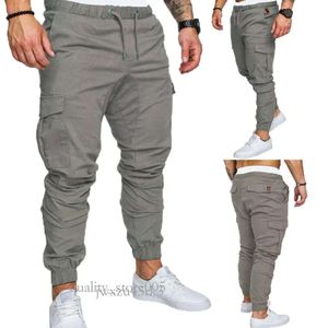 Mode hommes maigre urbain droit Cargo pantalon jambe pantalon décontracté crayon Jogger tactique Cargo pantalon mâle armée pantalon 3623 9272 3498
