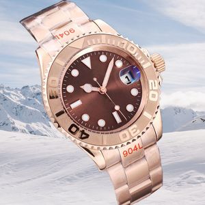 Fashion Mens Sport Watchs for Men en acier inoxydable Montres automatiques de luxe Business Casual Wristwatch Relogio Masculino Mechanical Watch 40mm Montres