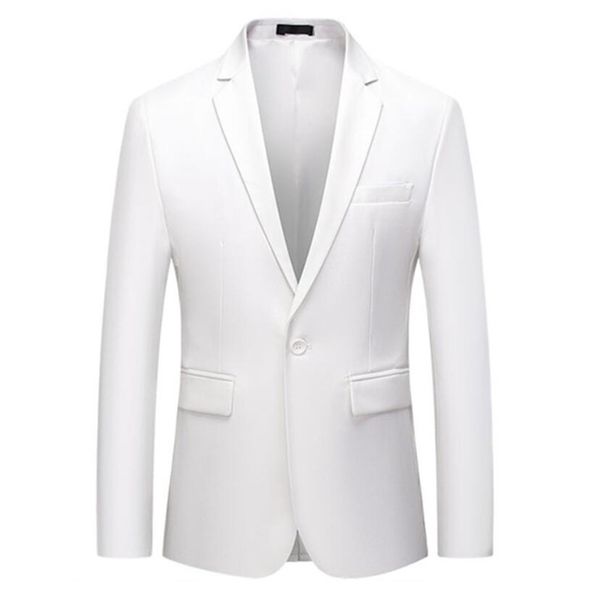 Moda para hombre traje chaqueta azul marino rojo blanco jacquard lujo masculino estilo casual slim fit boda fiesta blazer abrigos 220527