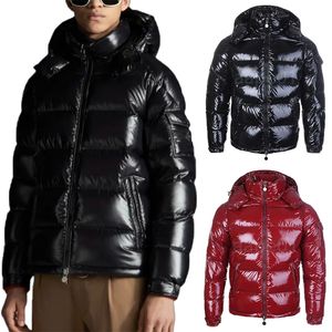 Design Hommes Vers Le Bas Parka Veste D'hiver Femmes Vers Le Bas Manteau En Plein Air Marque De Mode À Capuchon Vers Le Bas Veste Chaude Taille S-3XL