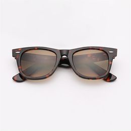 Mode Heren Zonnebrillen Dames Vintage Zonnebril Zonnebril UV-bescherming Glazen Lenzen Man Vrouw Brillen met Topkwaliteit Leath266n
