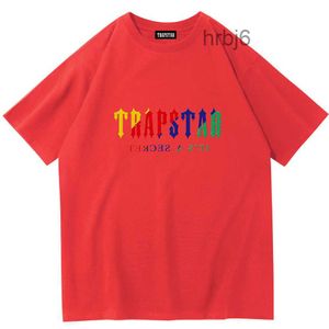 Moda para hombre camiseta Diseñador de lujo Mujer Hombre corto Todo algodón Verano Casual Deportes Marca Imprimir Color Calle Popular Camisas rojasROJR ROJR