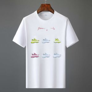 Fashion Mens T-shirts pour hommes Polos Polos à manches courtes tops respirant t-shirt modèle imprime