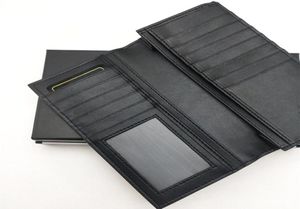 Portefeuilles pour hommes de mode portefeuille mince d'embrayage mince avec fente de PO long portefeuille portefeuille de portefeuille avec box392824