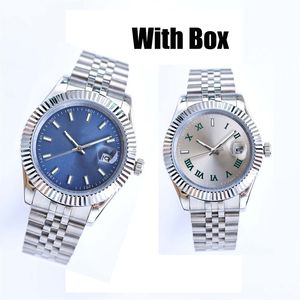 Fashion Mens Watch 41mm 36 mm Regardez les montres automatiques mécaniques automatiques 31 mm 28 mm pour femmes en acier inoxydable Diamond Lady étanche