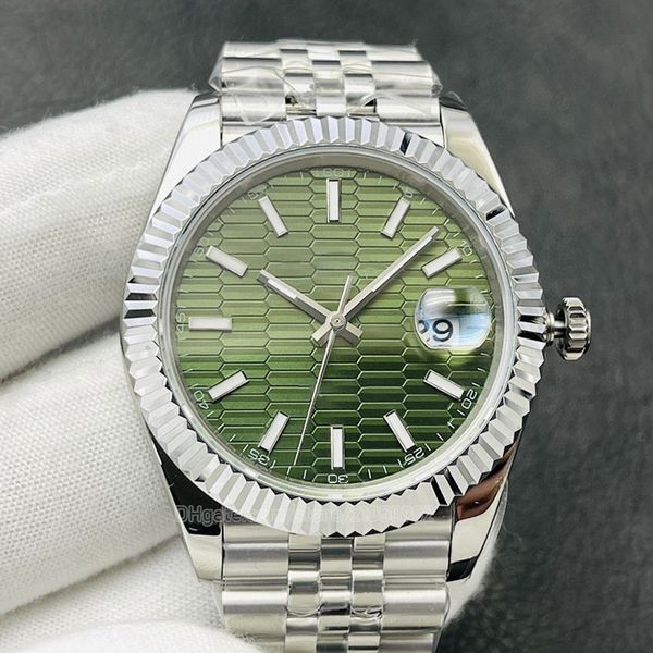 Reloj de moda para hombre Relojes de 41 mm Movimiento mecánico automático Reloj 31/36 mm Bisel para mujer Relojes de pulsera luminosos a prueba de agua de acero inoxidable Diamond Lady