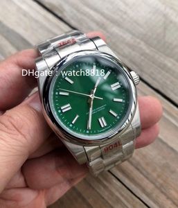 Reloj para hombre de moda 9 colores 40 mm 36 mm 2813 verde Movimiento automático SS Hombres Diseñador mecánico Relojes deportivos Datejust para hombres Montre de Luxe Relojes de pulsera