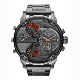 Mode hommes Montre Designer Sport montres militaire Quartz horloge hommes montres 50mm grand cadran Montre De Luxe es