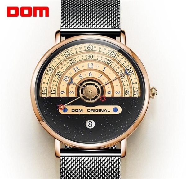 Fashion Mens Watches Top Brand Dom Luxury Quartz Watch Men Casual Steel Waterproof Sport Watch Relogio Masculino 20111253n1026841