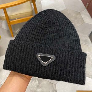 Chapeaux seau en laine pour hommes et femmes, casquette antigel tricotée à brides, mode hiver