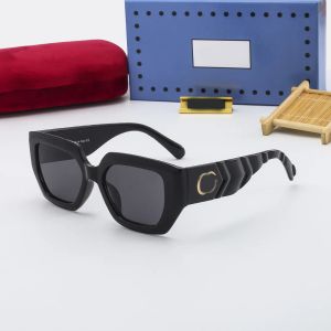 Mode Heren Dames Klassieke PC-monturen Gepolariseerde zonnebril Luxe designer Oversized Senior Shades Pilotenbrillen Rechthoekige bril UV-bestendige zonnebril CU2
