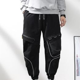 Moda para hombre para mujer Diseñador de marca Deportes Pantalón de carga Pantalones deportivos Joggers Casual Gancho Imprimir Streetwear Pantalones Ropa High-quali267L