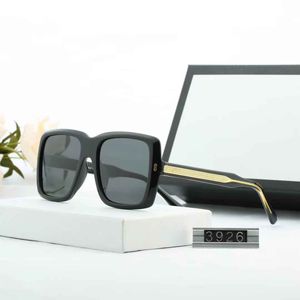 Mode Mens Womens Designer Zonnebril Luxe Pilot Beach Party Driving Sunglasses Adumbral Glazen UV400 Topkwaliteit 3926
