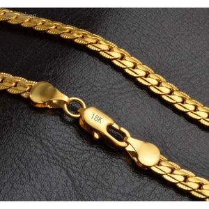 Modeheren dames sieraden 5 mm vergulde ketting ketting armband miami hiphop ketens kettingen geschenken accessoires 7916