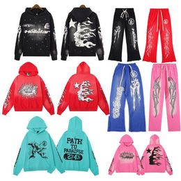 Causale heren dames sportbroeken Designer hoodies losse pasvormen heren dames hoodies trui mode afdrukken lange mouw straat hip hop paar cool streetwear