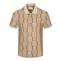 Mode Hoge kwaliteit Heren Dames Polo Designers T-shirts voor heren Palms Tops Luxurys Brief Borduurwerk T-shirts Kleding Korte Angels Sleeved Polo's shirts Plus